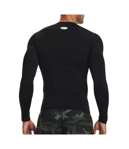 T-shirt manches longues noir homme under armour comp - xxl