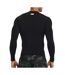 T-shirt manches longues noir homme under armour comp - xxl-2