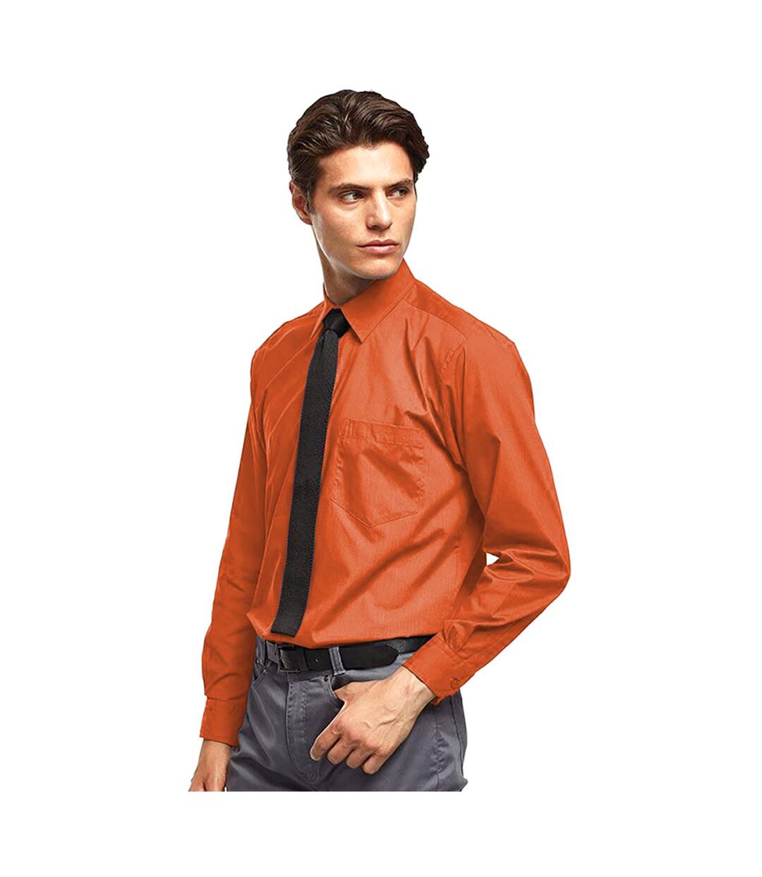 Chemise formelle  homme orange Premier