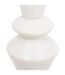 Soliflore en Céramique Soleya 14cm Blanc-2