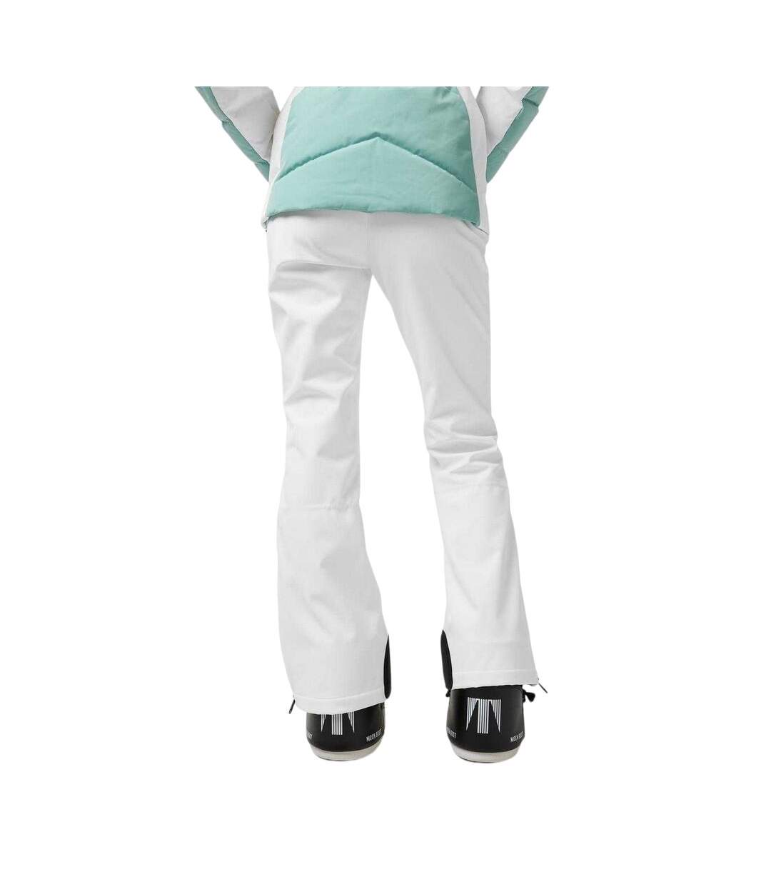 Womens/ladies Waterproof Flared Ski Trousers White Jack Wills-3