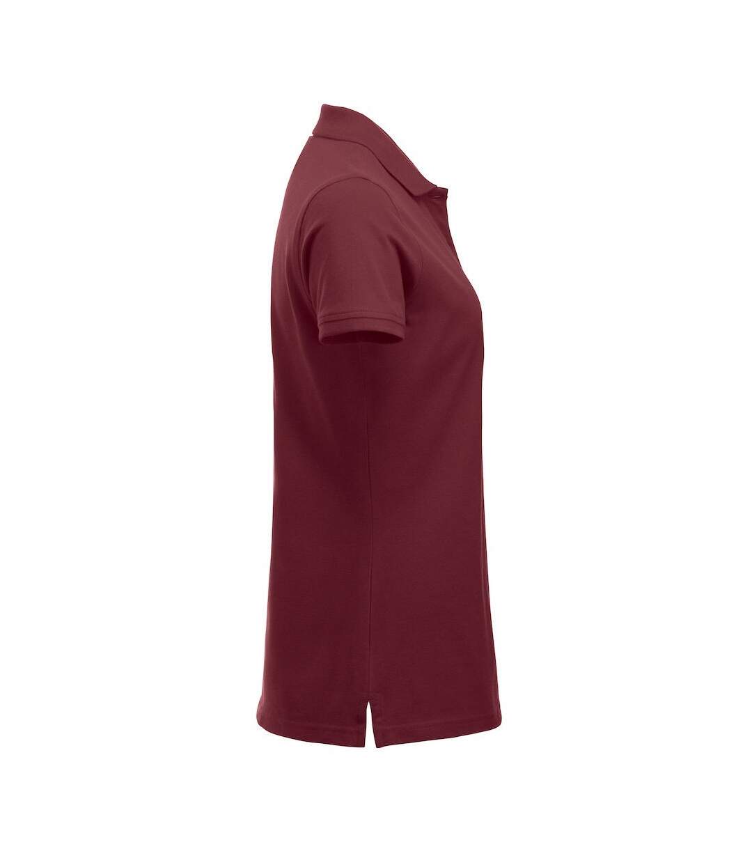 Polo marion femme bordeaux Clique