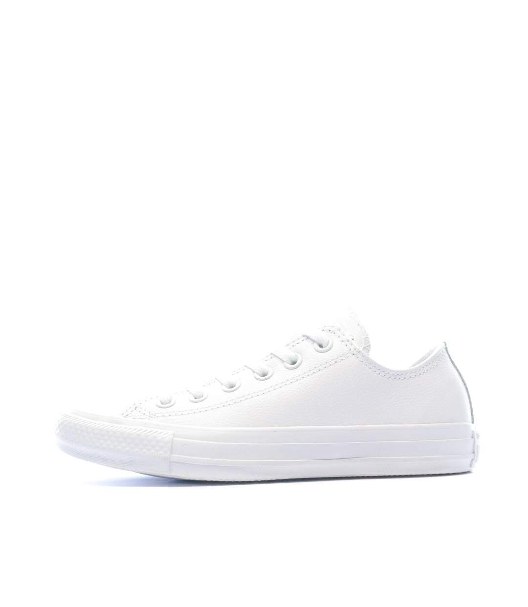 All Star Baskets blanches cuir Homme Converse - 40-1