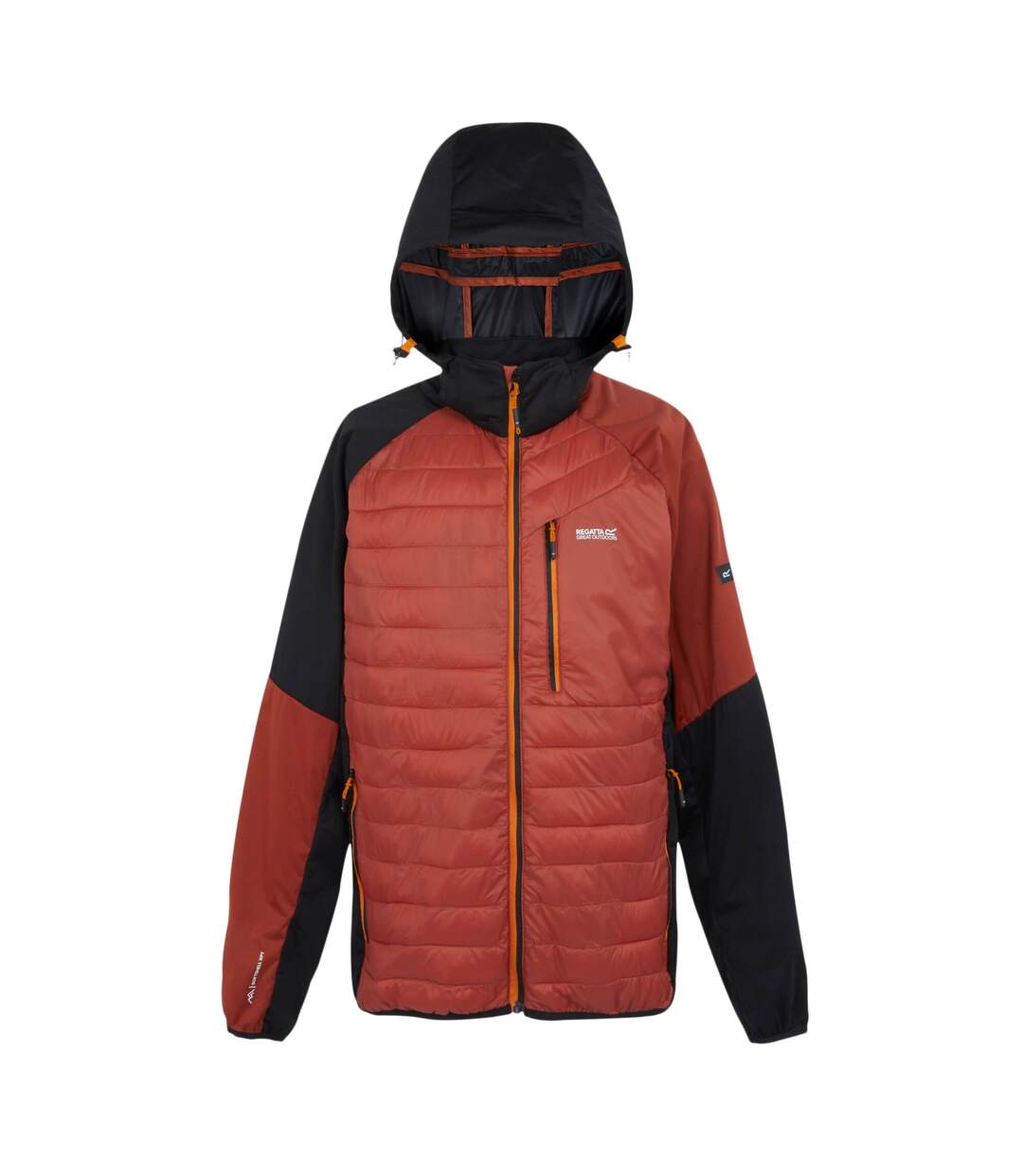 Veste hybride andreson pro homme noir / ocre rouge Regatta