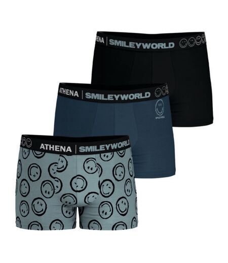Lot de 3 boxers homme SmileyWorld® I Athena