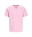 T-Shirt rose homme jack & jones jjblaze-1
