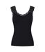 Débardeur Barbera Femme Noir Pieces-2