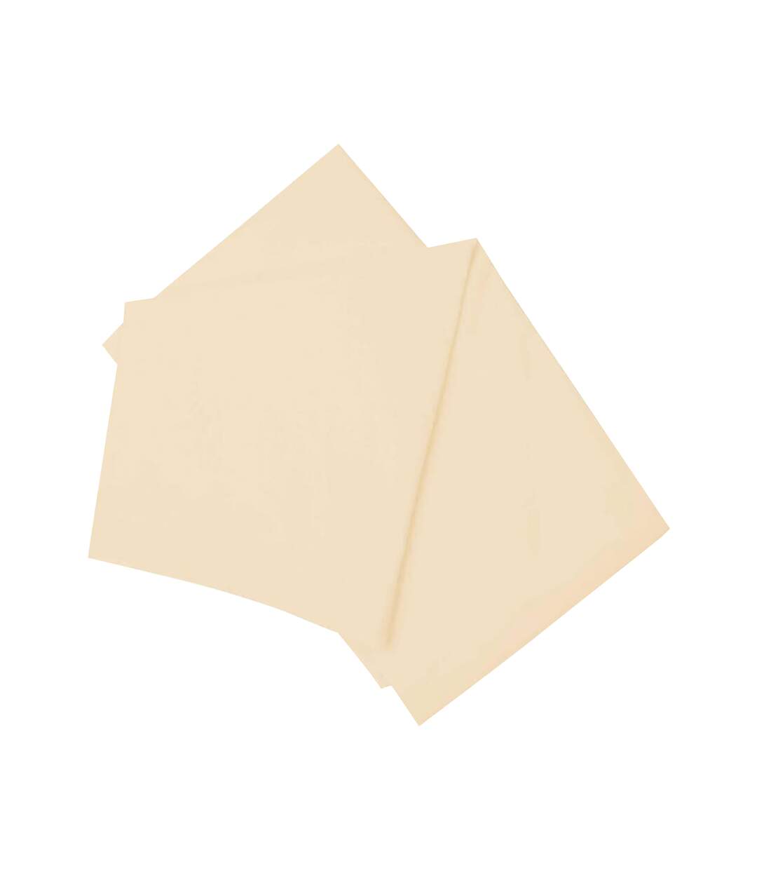 Drap-housse brushed cotton crème Belledorm-1