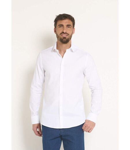 Chemise chic en stretch coupe ajustée