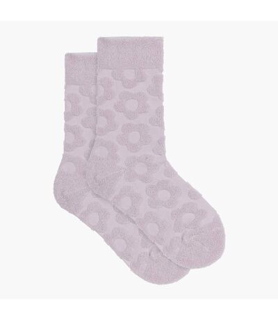Chaussettes mi-haute coton bouclette Mode