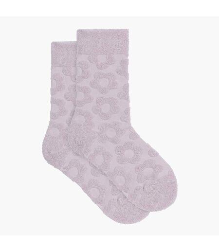 Chaussettes mi-haute coton bouclette Mode