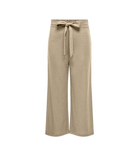 Pantalon fluide beige femme jdy rebekka