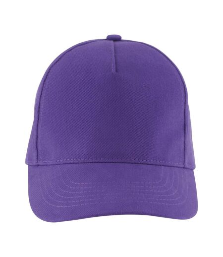 Casquette De Baseball Long Beach Violet Foncé SOLS
