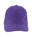 Casquette De Baseball Long Beach Violet Foncé SOLS-1