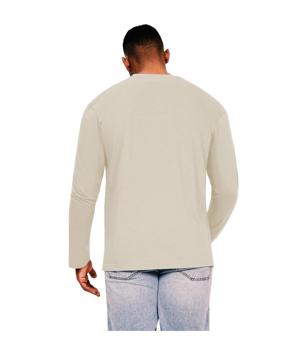 Mens performance t-shirt ecru Casual Classic-2