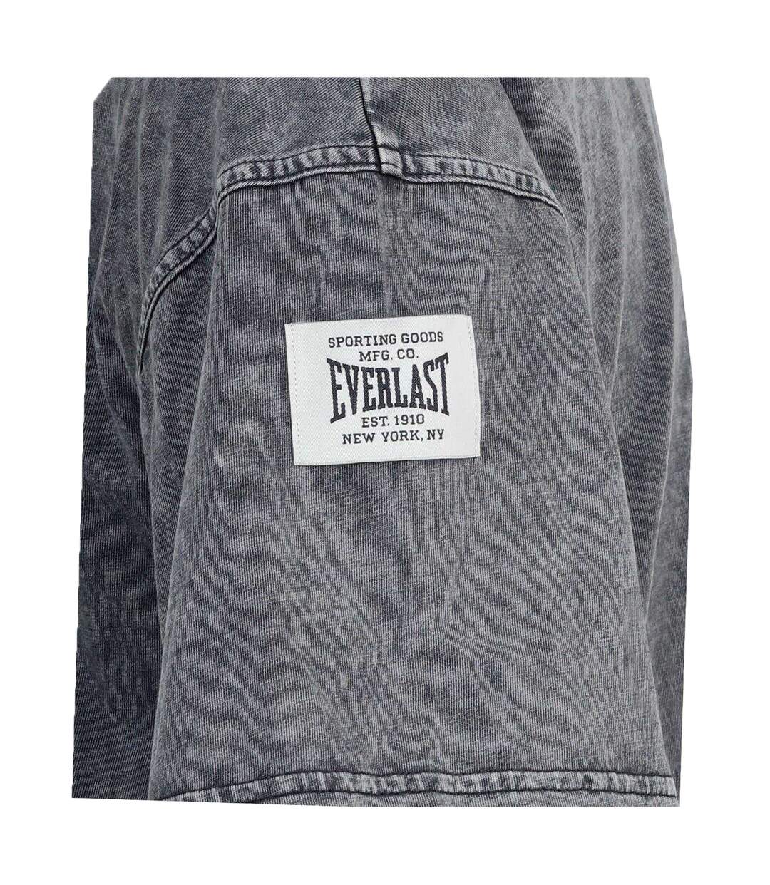 T-shirt Motif/style Logo Nyc Homme Gris Délavé Everlast-3