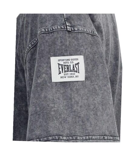 T-shirt Motif/style Logo Nyc Homme Gris Délavé Everlast