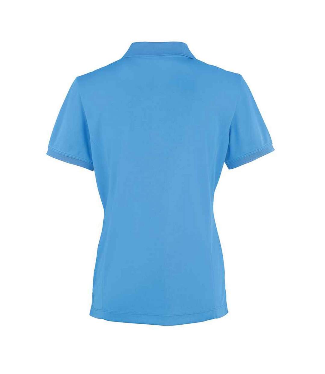 Polo coolchecker femme bleu saphir Premier