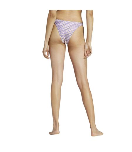 Bas De Maillot De Bain Motif/style Monogramme Originals Femme Jaune Rose Violet Adidas