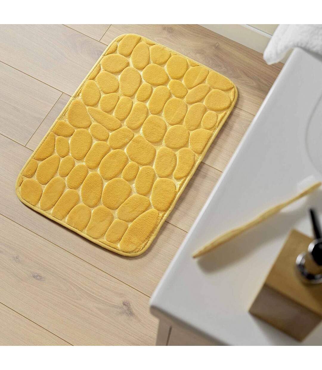 Tapis de Bain Ricochet 50x80cm Ocre-3