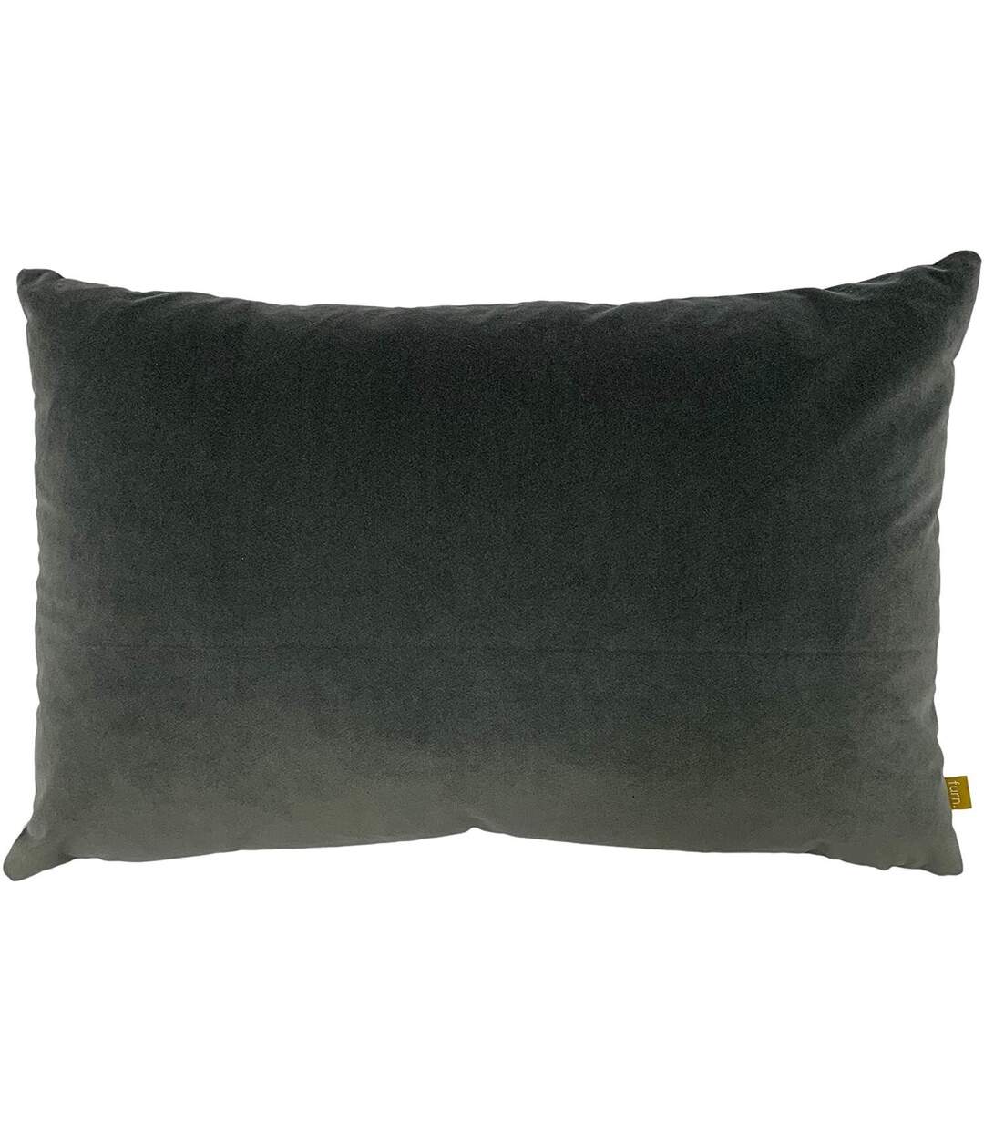 Furn Velvet Cushion Cover (Grey) - UTRV1714