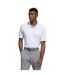 Polo homme blanc Adidas-3