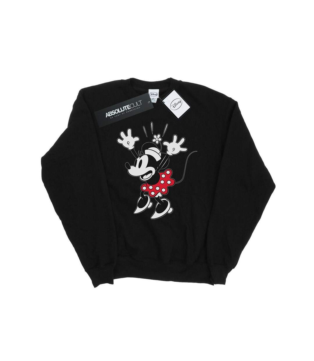 Disney Sweatshirt surprise Minnie Mouse Femme/Ladies (Noir) - UTBI27693-1