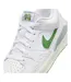 Womens/ladies Air Jordan Stadium 90 Leather Trainers White Green Nike-4