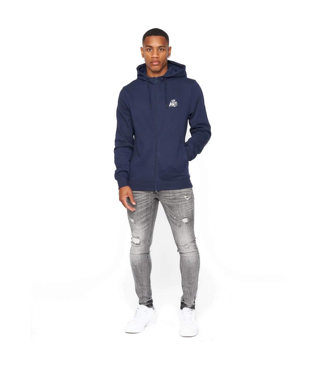 Veste À Capuche Coby Homme Bleu Marine Kings Will Dream-1
