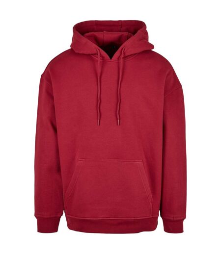 Mens Basic Oversized Hoodie Bourgogne Build Your Brand