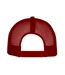 Casquette trucker adulte rouge / blanc Beechfield