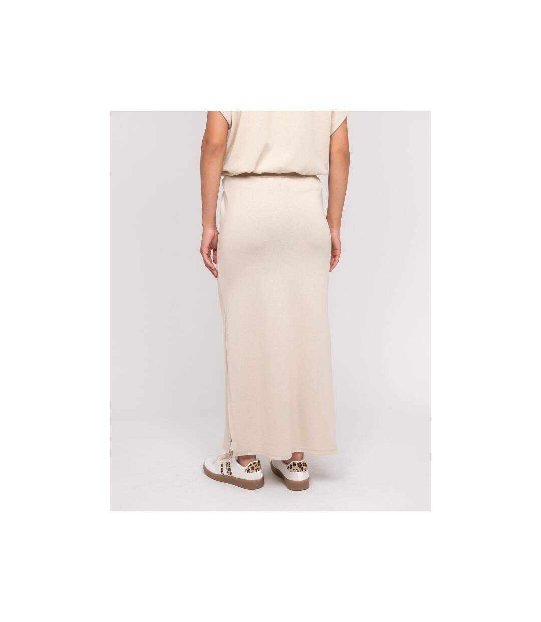 Jupe longue molleton XIVELA - Dona X Lisa-2