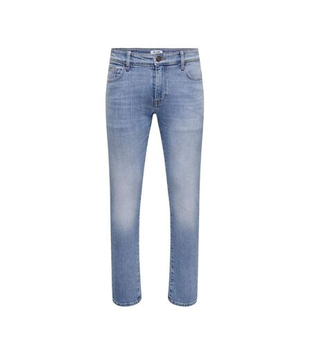 Jean Slim Bleu Clair Homme ONLY & SONS  One Box - W33-L34