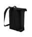 Simplicity Roll Top Backpack One Size Black Bagbase-2