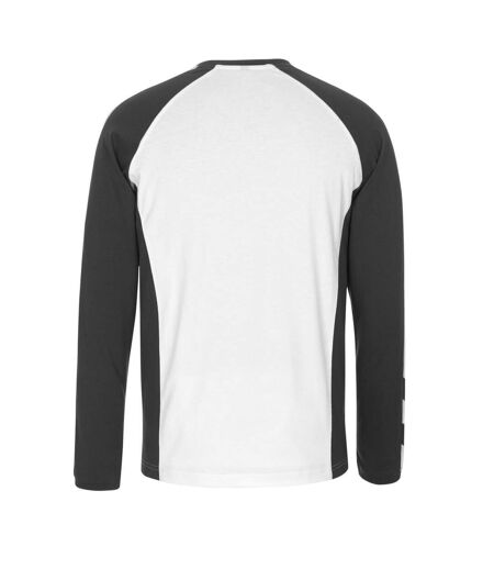 Blanc Anthracite Foncé Mascot