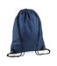 Premium Drawstring Bag One Size French Navy Bagbase-1