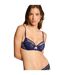 Soutien-gorge armatures bleu marine Lina-2