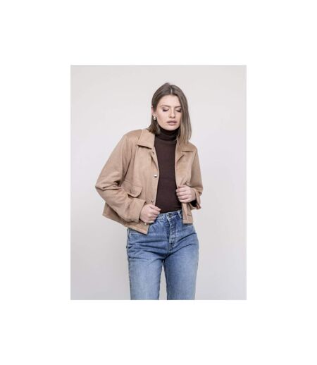 Veste en suedine UPERLA - Dona X Lisa