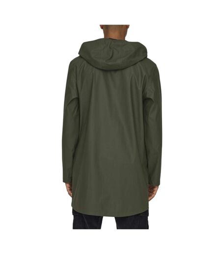 Veste de pluie kaki homme only & sons luca rain - l
