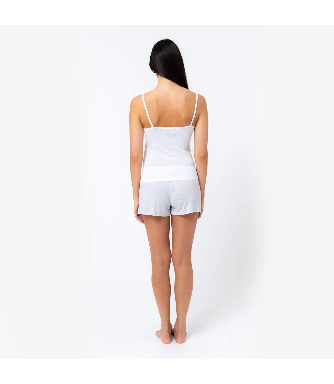 Ensemble pyjama femme caraco et short en coton jersey FPS4269 Fila-2
