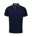 Polo hommes bleu marine/blanc Premier-1