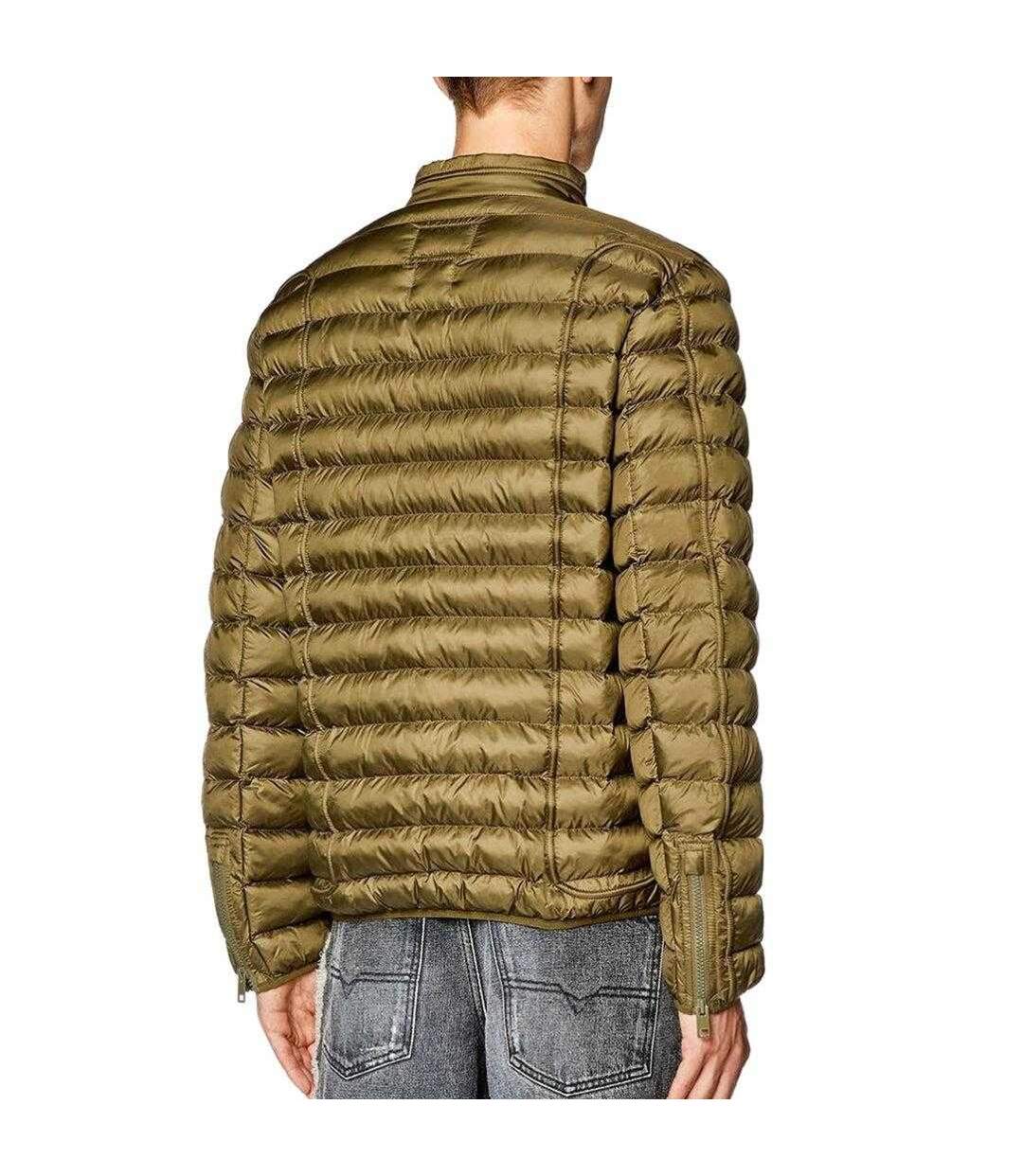 Doudoune Motif/style Matelassé Adulte Vert Diesel-3