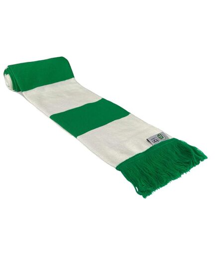 Northern Ireland Knitted Bar Scarf One Size Green Fan Originals