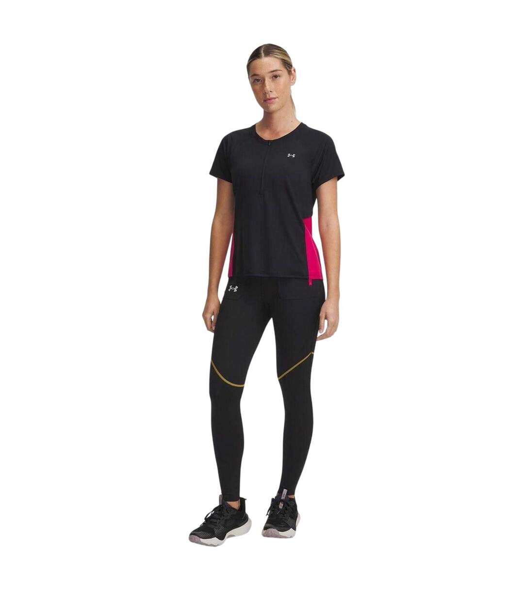 Legging Trail Run Femme Noir Under Armour-1