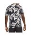 T-shirt noir/blanc homme jack & jones jeff - l-2