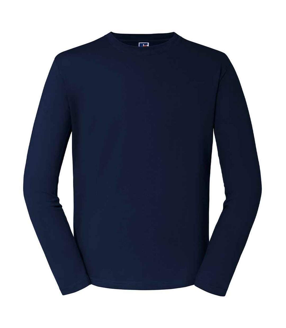 Unisex Adult Classic Long-sleeved T-shirt French Navy Russell-1