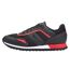 Mens Parkour Leather Running Trainers Black Boss-3