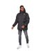 Mens Squadage Panelled Jacket Black Crosshatch-1