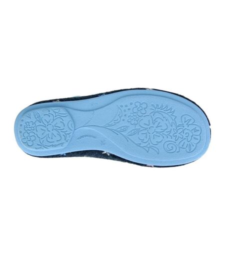 Chaussons aria femme bleu marine Sleepers