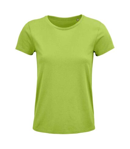 SOLS Womens/Ladies Crusader Organic T-Shirt (Apple Green)